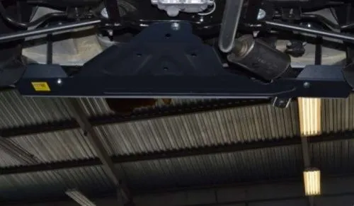 Металлическая защита заднего бампера Renault Duster 2 2020-