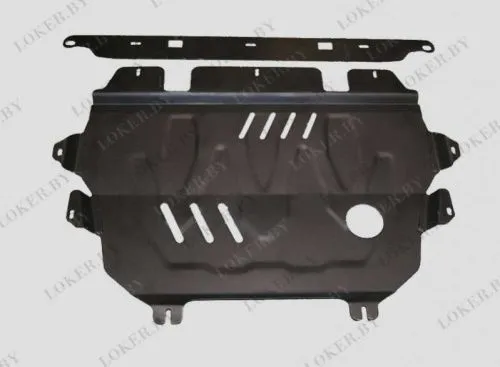 Металлическая защита двигателя и кпп Peugeot 408 2012-