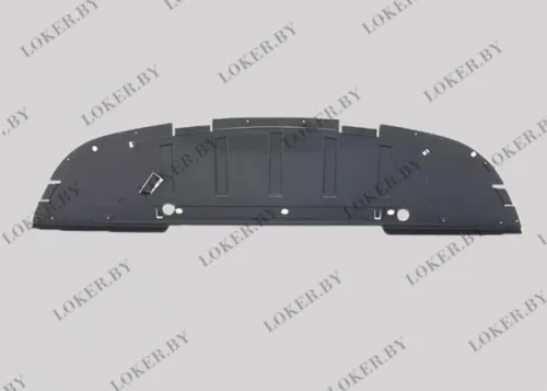 Пластиковая защита под передний бампер Renault Scenic 2/Grand Scenic 2003-2006