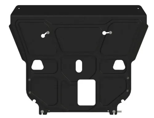 Металлическая защита двигателя и кпп Hyundai Santa FE 4 (TM) 2021-