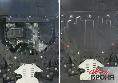 Металлическая защита двигателя и кпп Mazda CX-5 2017-