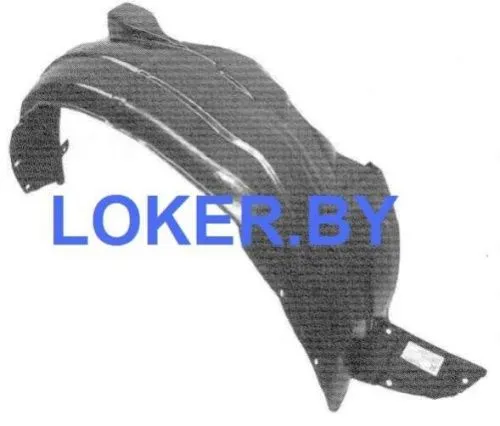 Защита крыла (подкрылок) передний правый Hyundai Getz 2002-2011