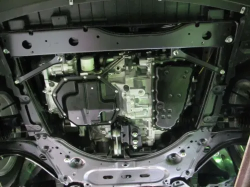 Металлическая защита двигателя и кпп Renault Kadjar 2015-2022