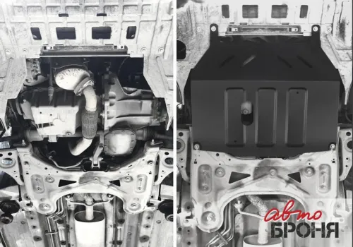 Металлическая защита двигателя и кпп Opel Mokka 2012-2019