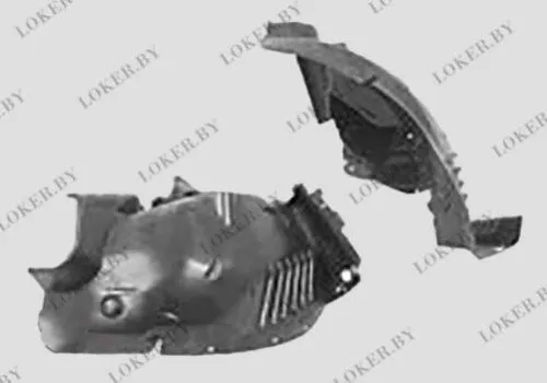 Защита крыла (подкрылок) передний правый Mercedes C W204 2006-2015