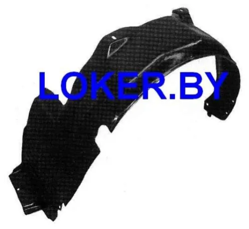 Защита крыла (подкрылок) передний левый Volvo S40 restailing 2000-2004