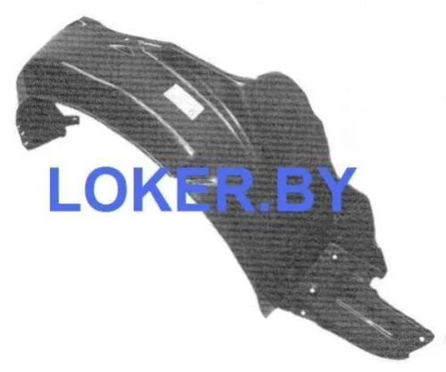 Защита крыла (подкрылок) передний правый Hyundai Accent LC 2000-2006