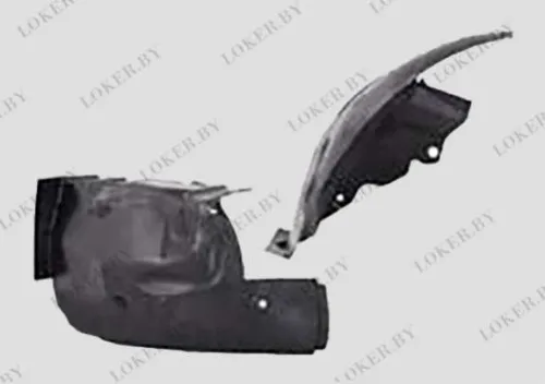 Защита крыла (подкрылок) передний правый Renault Megane 2 2002-2008 задняя часть