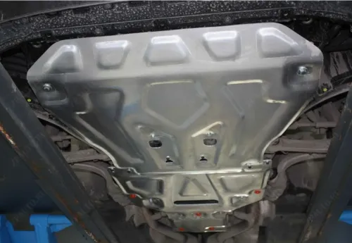 Металлическая защита радиаторов и двигателя Audi Q7 4M 2015-