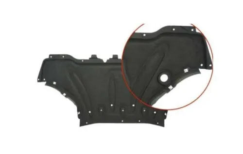 Войлочная защита двигателя Audi A8D4 2010-2017