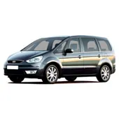 Пластиковая защита под передний бампер Ford Galaxy 2 2006-2015