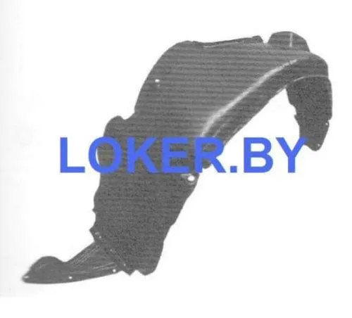 Защита крыла (подкрылок) передний левый Kia Ceed 1 2006-2009