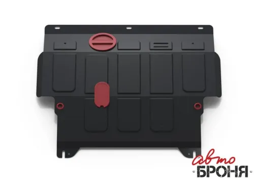 Металлическая защита двигателя и кпп Mazda Demio 2007-2014