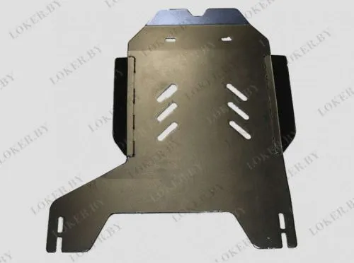 Металлическая защита раздаточной коробки Mitsubishi Pajero 4 2006-