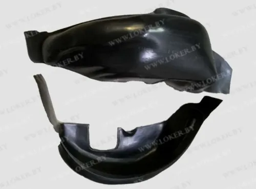 Защита задних крыльев пара 2шт Mitsubishi Pajero 3 1999-2006