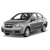 Защита задних крыльев пара 2шт Chevrolet Aveo T250 2006-2011