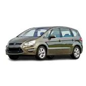 Пластиковая защита под передний бампер Ford S-Max 1 2006-2015