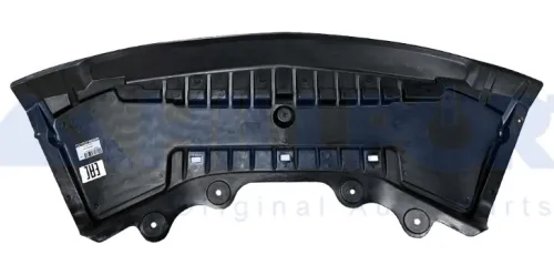 Пластиковая защита под передний бампер Mercedes S W221 2005-2013