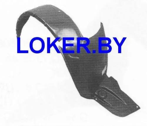 Защита крыла (подкрылок) передний правый Citroen jumpy 1 2004-2007