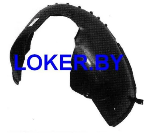 Защита крыла (подкрылок) передний левый Saab 9-5 1 1997-2005