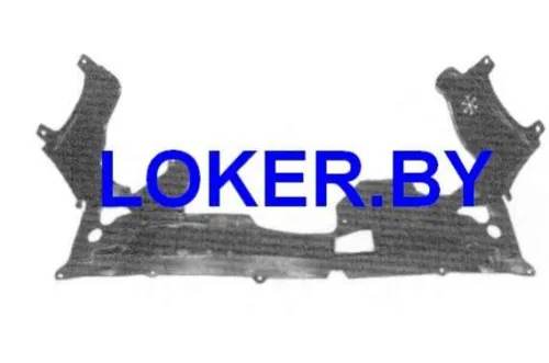 Пластиковая защита двигателя Honda Civic 7 2001-2006