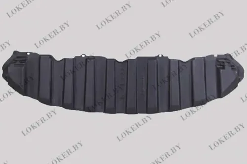 Пластиковая защита под передний бампер Renault Laguna 3 2007-2010