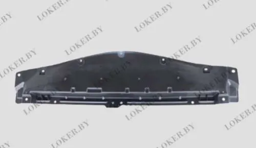 Пластиковая защита под передний бампер Mazda 3 BL 2009-2013