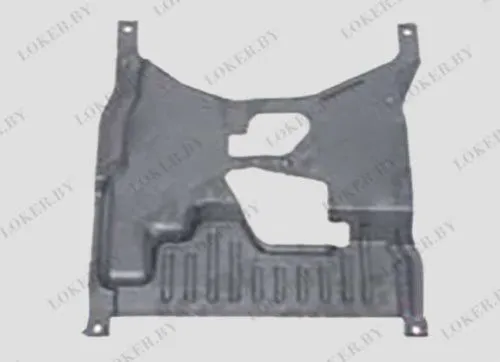 Пластиковая защита двигателя Peugeot Bipper 2008-2018