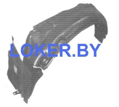 Защита крыла (подкрылок) передний левый Mitsubishi Galant 7 1992-1997