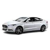 Пластиковая защита под передний бампер Ford Mondeo 5 2014-2022