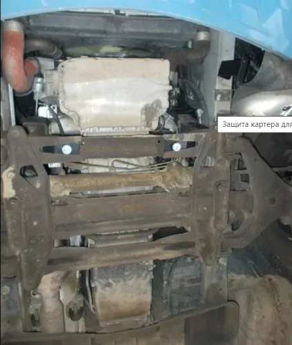 Металлическая защита радиаторов Volkswagen Crafter 1 2006-2017