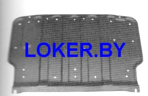 Пластиковая защита двигателя Mitsubishi Pajero 3 1999-2006