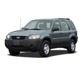 Пластиковая защита под передний бампер Ford Escape 2013-2016