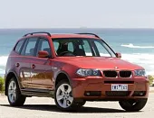 Защита крыла (подкрылок) передний правый BMW X3 (E83)