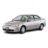 Защита крыла (подкрылок) передний правый Honda Civic 7 2001-2006 Хэтчбек