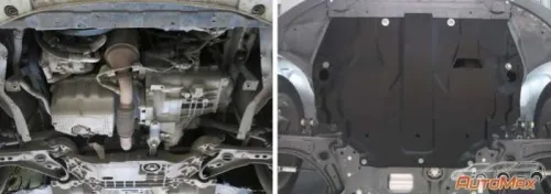 Металлическая защита двигателя и кпп Volkswagen Touran 2 2010-2015