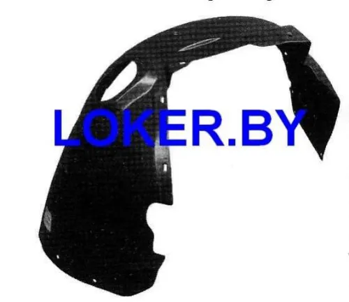 Защита крыла (подкрылок) передний правый Skoda Superb 1 2001-2008