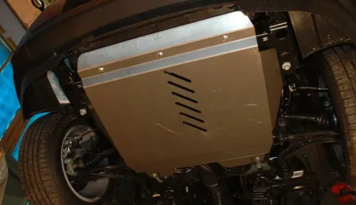 Металлическая защита двигателя и кпп Ford Explorer 5 2010-2017