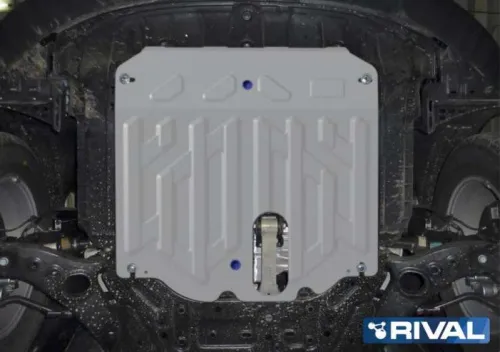 Алюминиевая защита двигателя и кпп Kia Sorento 2 restailing 2012-2021