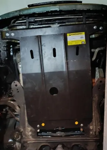 Металлическая защита двигателя и КПП Peugeot 406 1995-2004