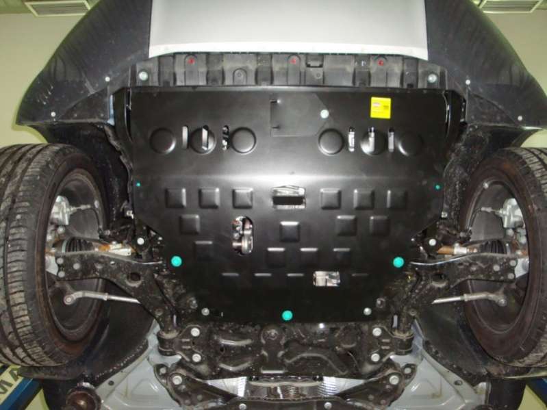 Металлическая защита двигателя и кпп Ford Escape 3 2012-2019