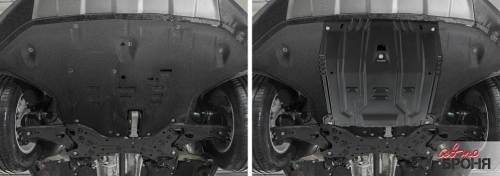 Металлическая защита двигателя и кпп Hyundai Tucson 2015-2020