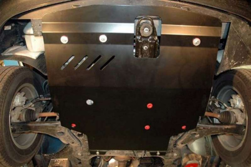 Металлическая защита двигателя и кпп Dodge Caravan 5 2007-2020