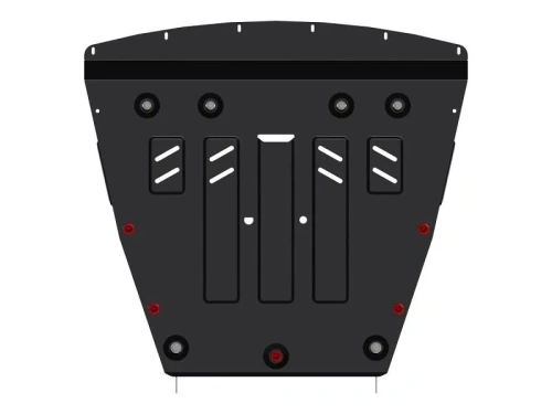 Металлическая защита двигателя и кпп Nissan Qashqai 2 2014-2022 сборка РФ